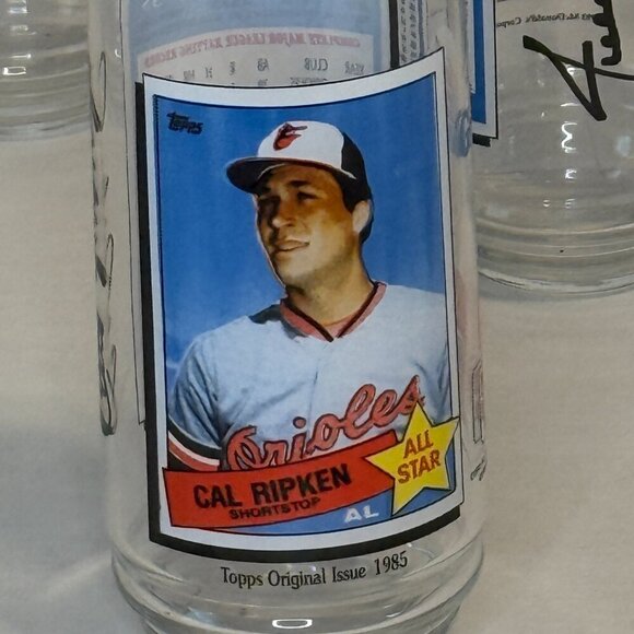 Vtg Set of 4 1993 McDonalds All Time Greatest Team MLB Baseball Card Glasses NEW - Picture 2 of 11